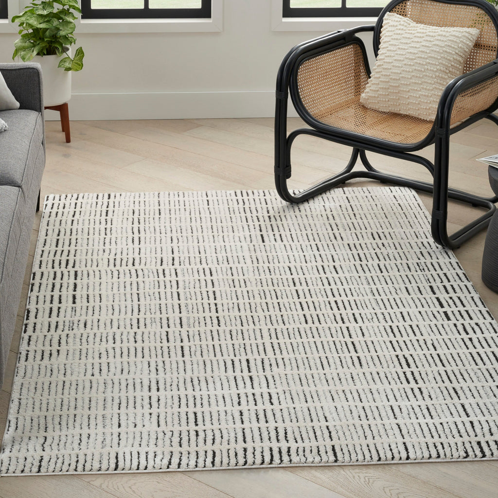 Nourison Cozy Modern Indoor Abstract Area Rug