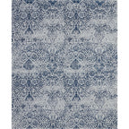 Nourison Damask Distressed Contemporary Area Rug