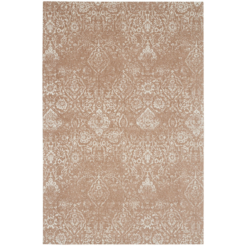 Nourison Damask Distressed Contemporary Area Rug