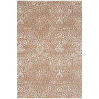 Nourison Damask Distressed Contemporary Area Rug