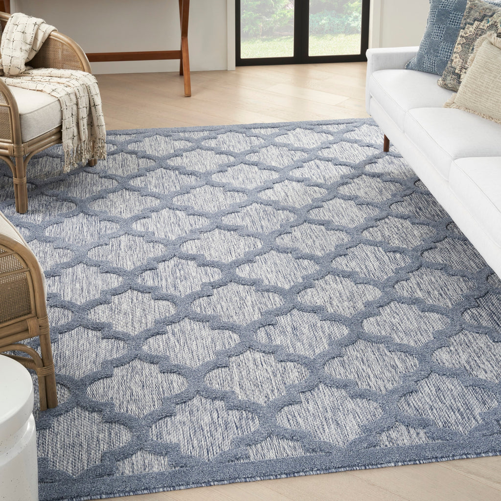 Nourison Easy Care Indoor/Outdoor Moroccan Trellis Area Rug