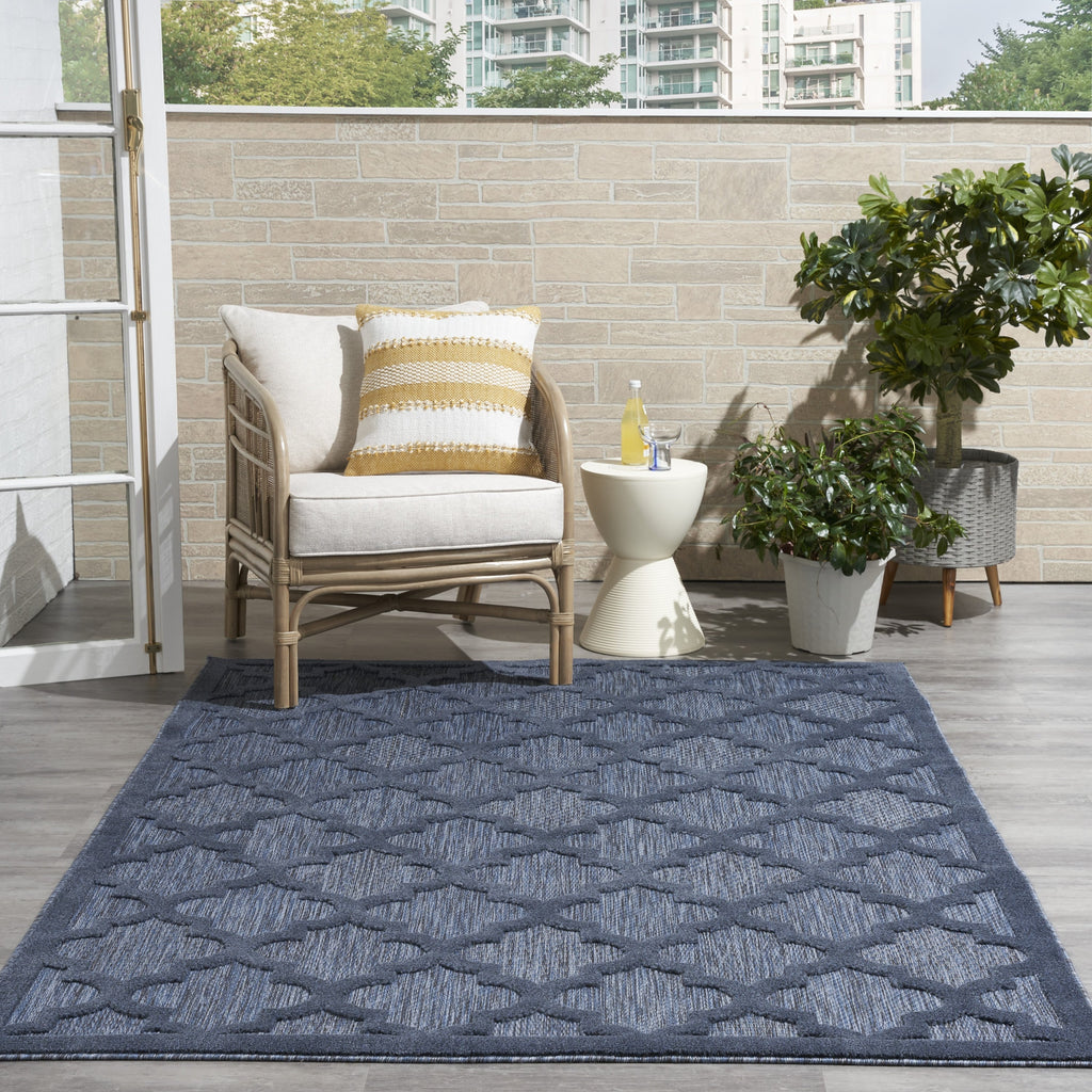 Nourison Easy Care Indoor/Outdoor Moroccan Trellis Area Rug