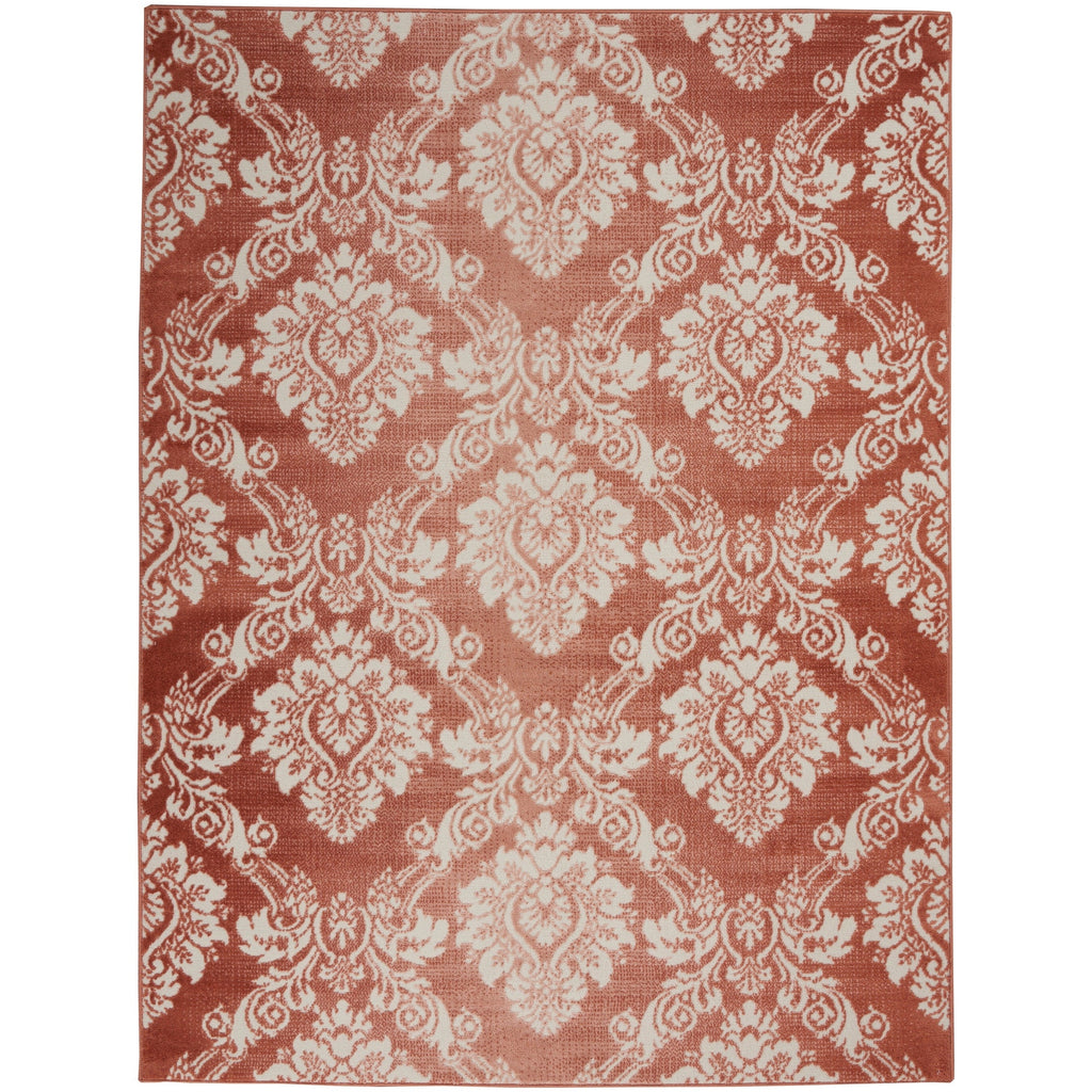 Nourison Elation Damask Pattern French Country Area Rug