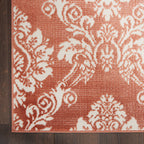 Nourison Elation Damask Pattern French Country Area Rug