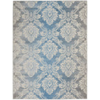 Nourison Elation Damask Pattern French Country Area Rug