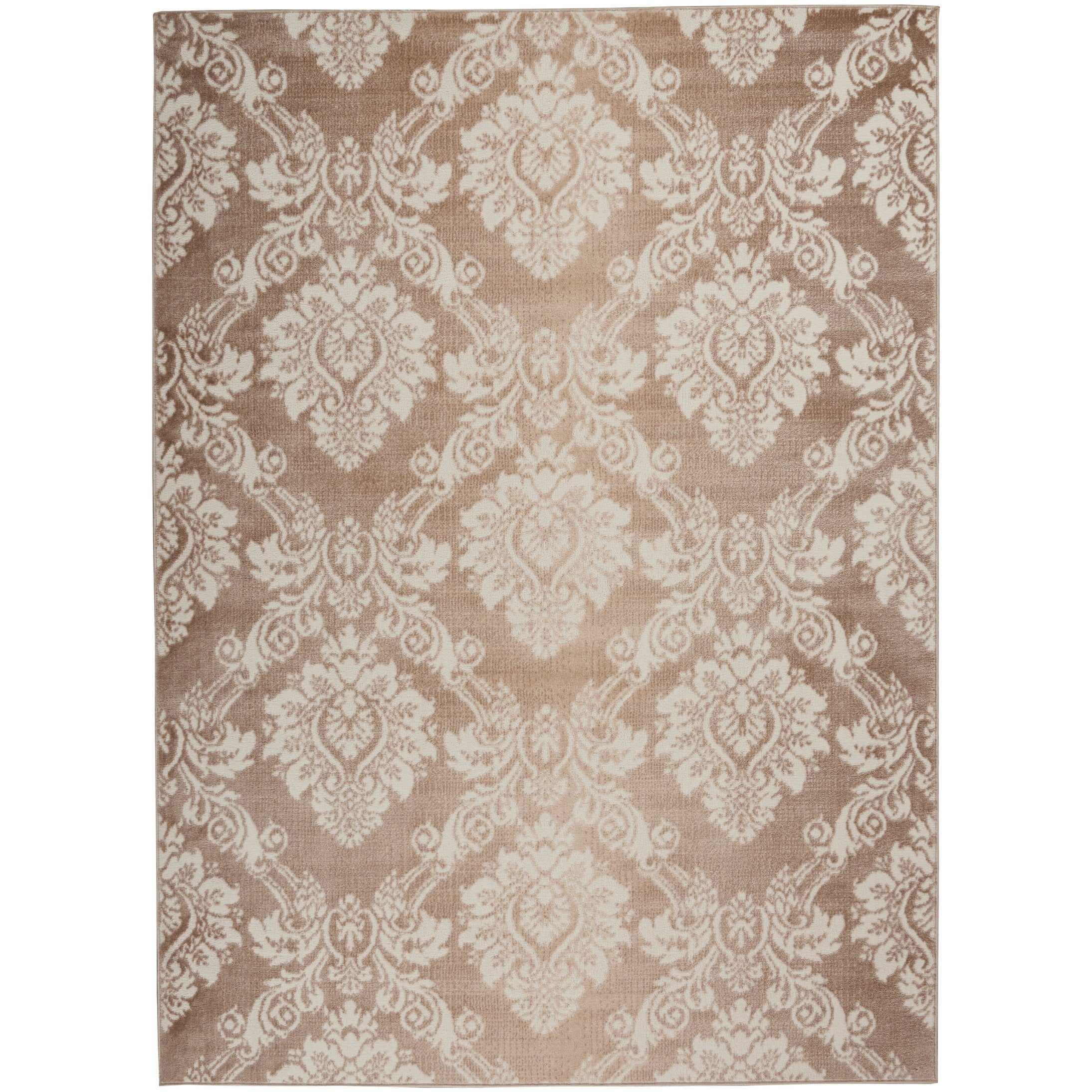 Nourison Elation Damask Pattern French Country Area Rug