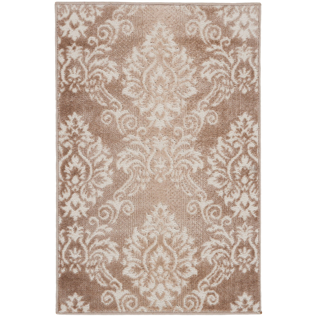 Nourison Elation Damask Pattern French Country Area Rug
