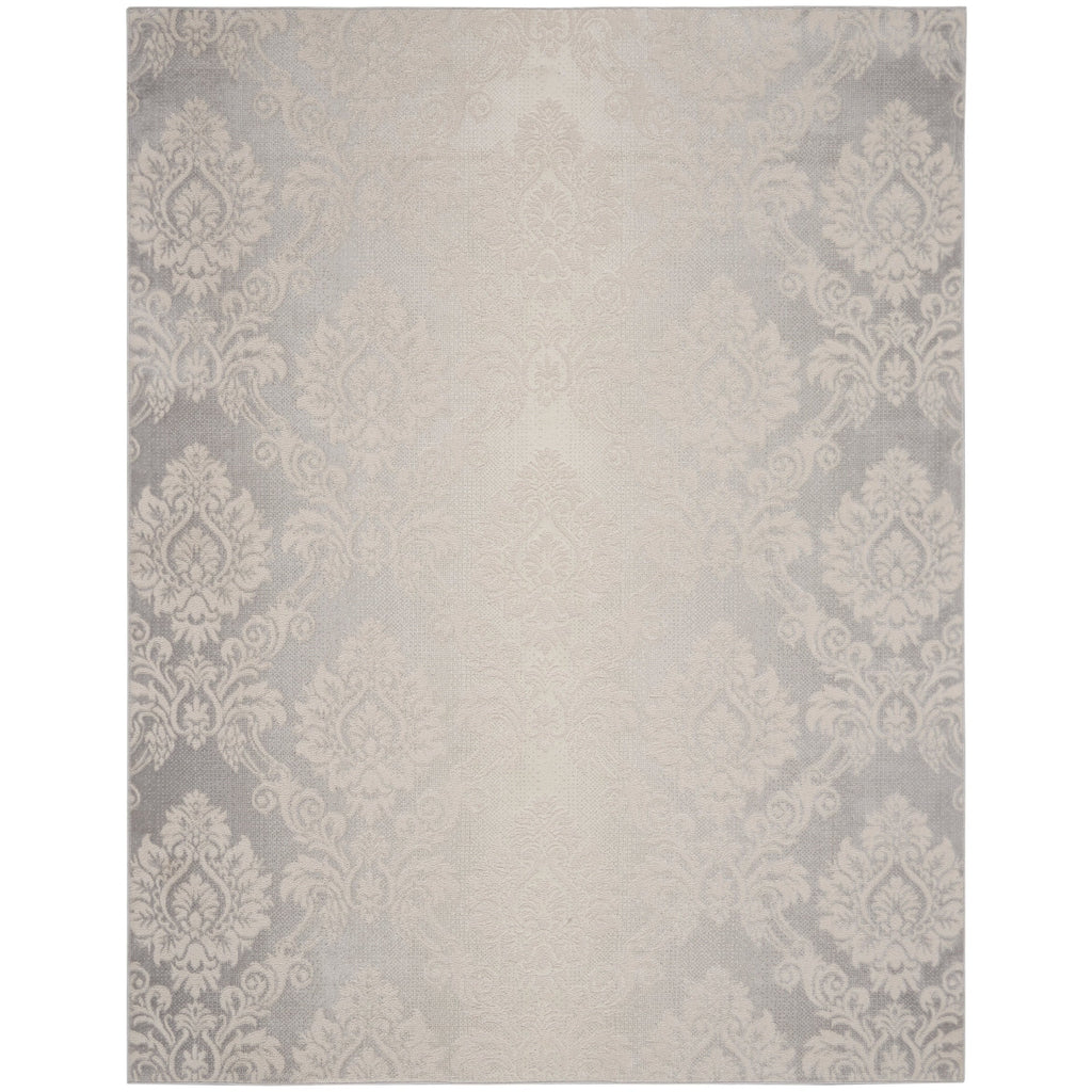 Nourison Elation Damask Pattern French Country Area Rug