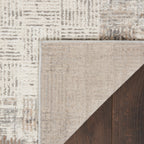 Nourison Emily Indoor only Ivory Grey Abstract Area Rug