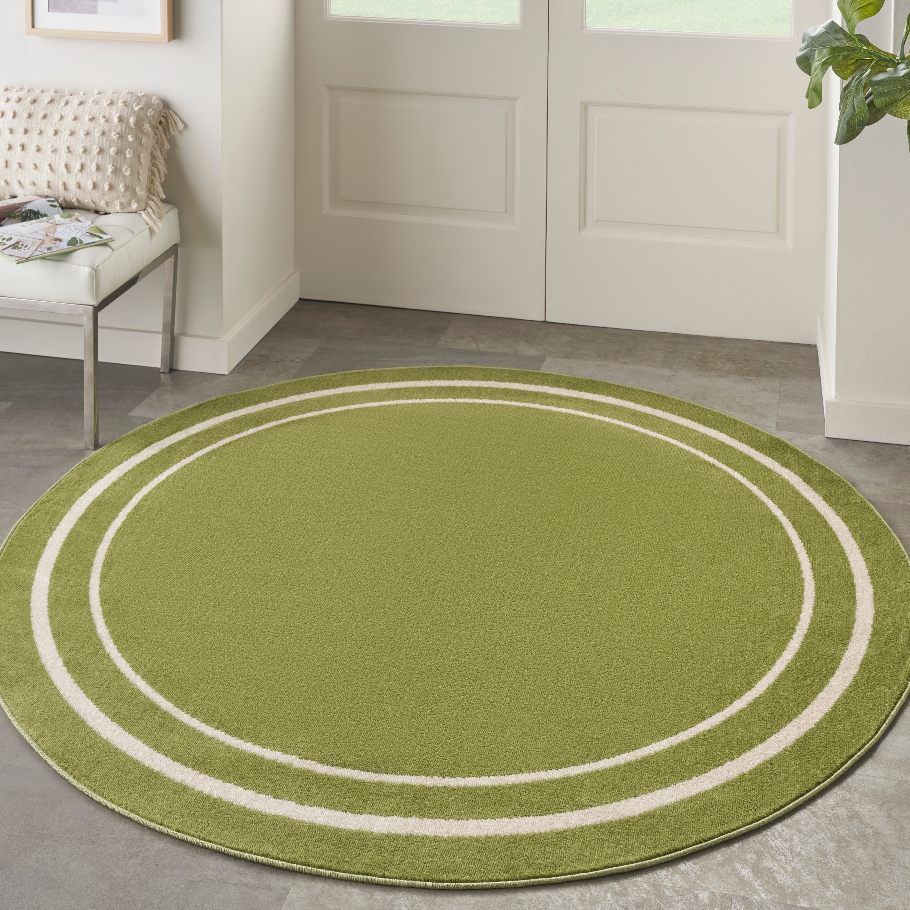 Nourison Essentials Indoor/Outdoor Solid Area Rug