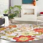 Nourison Fantasy Floral Wildflowers Area Rug