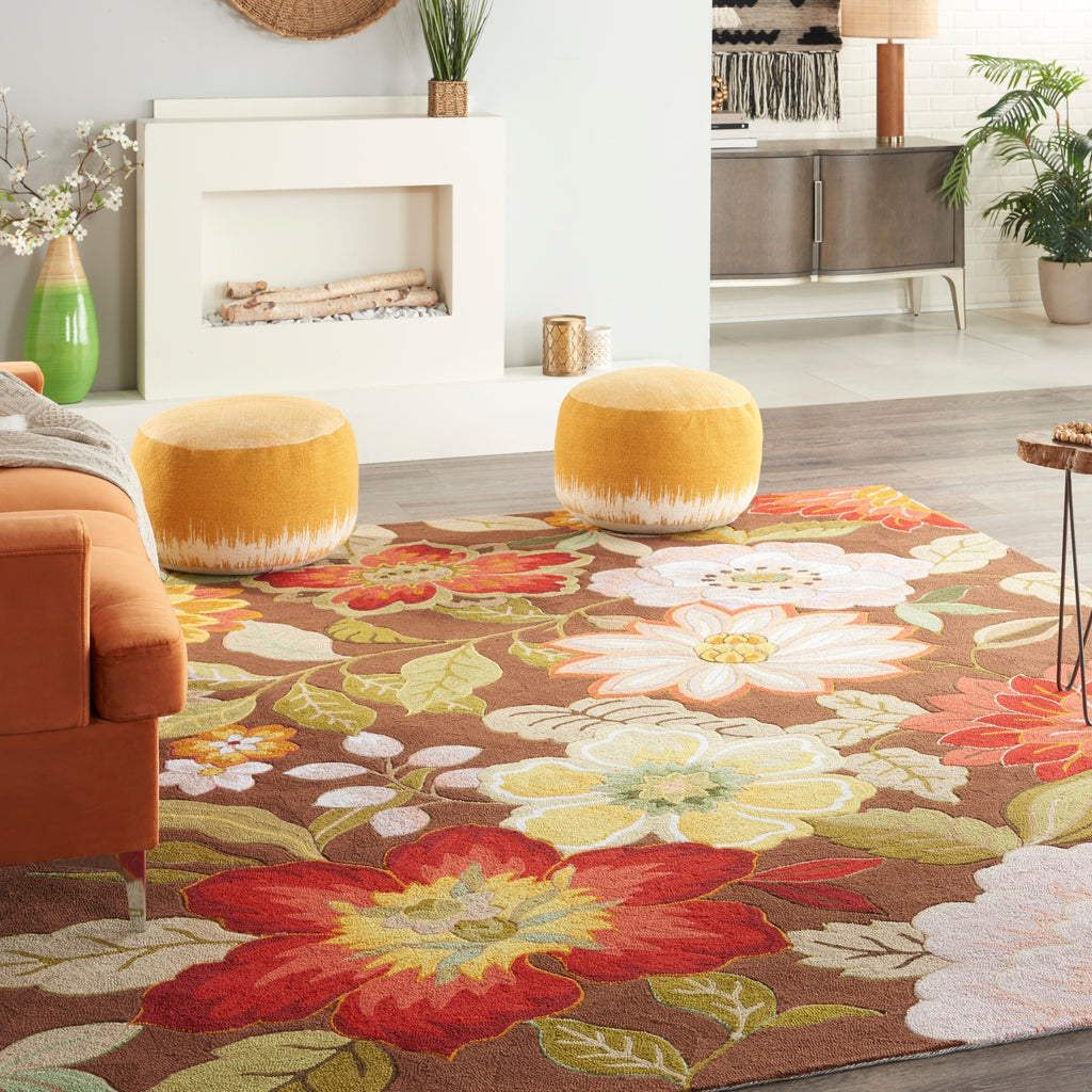 Nourison Fantasy Floral Wildflowers Area Rug