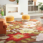 Nourison Fantasy Floral Wildflowers Area Rug
