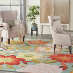 Nourison Fantasy Floral Wildflowers Area Rug