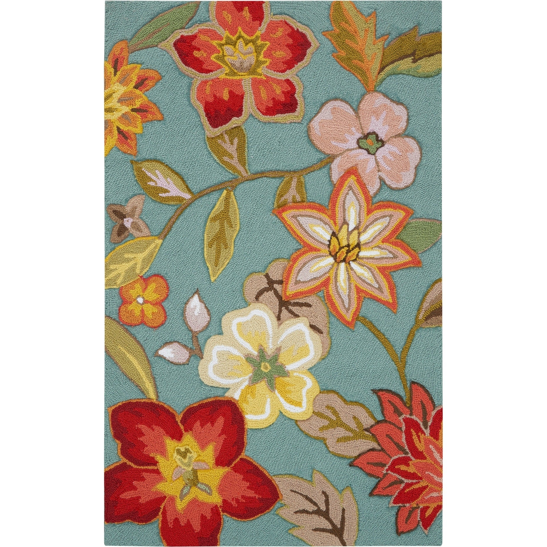 Nourison Fantasy Floral Wildflowers Area Rug