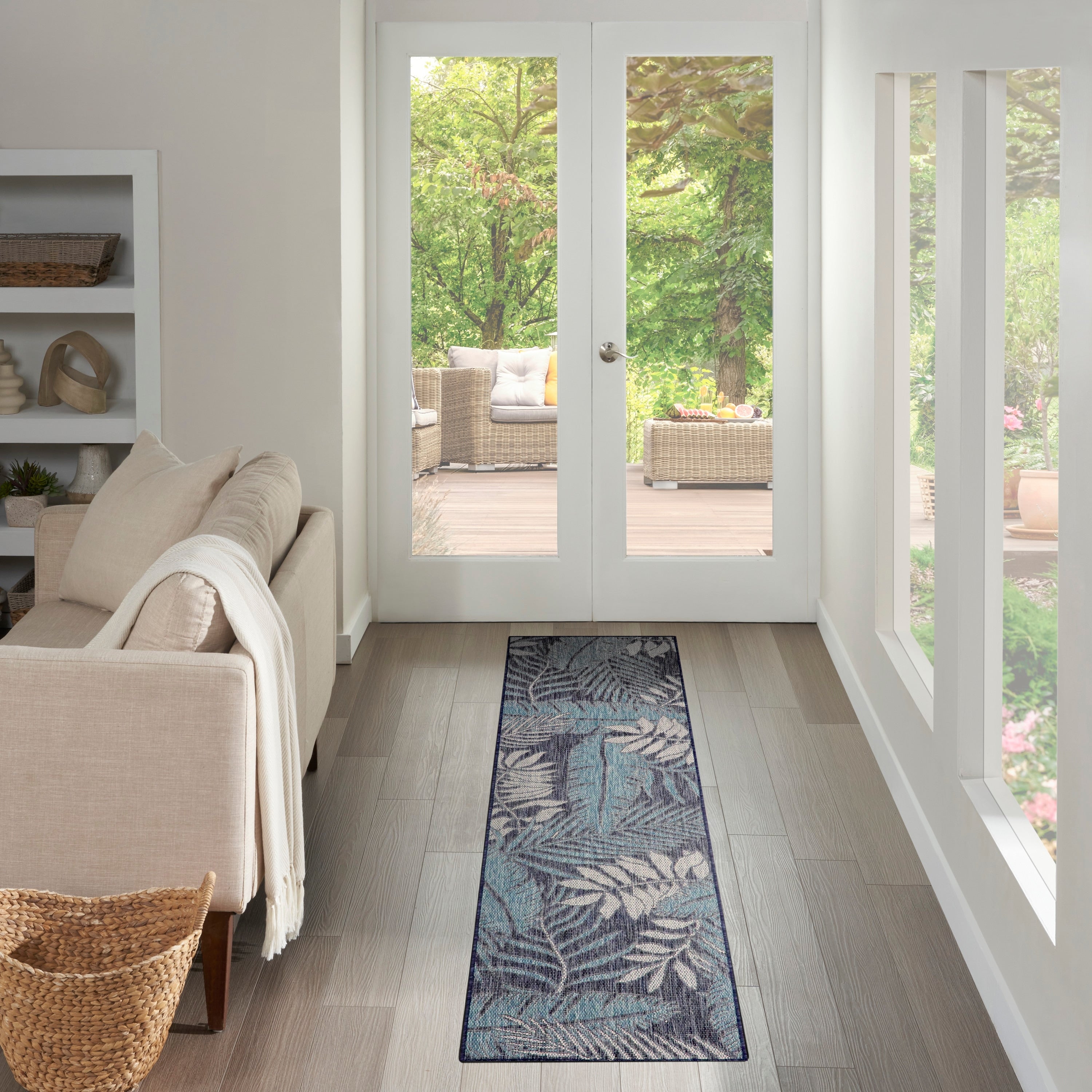 Nourison Garden Oasis Indoor/Outdoor Nature Area Rug