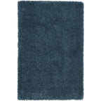 Nourison Malibu Shag Modern Plush Solid Area Rug