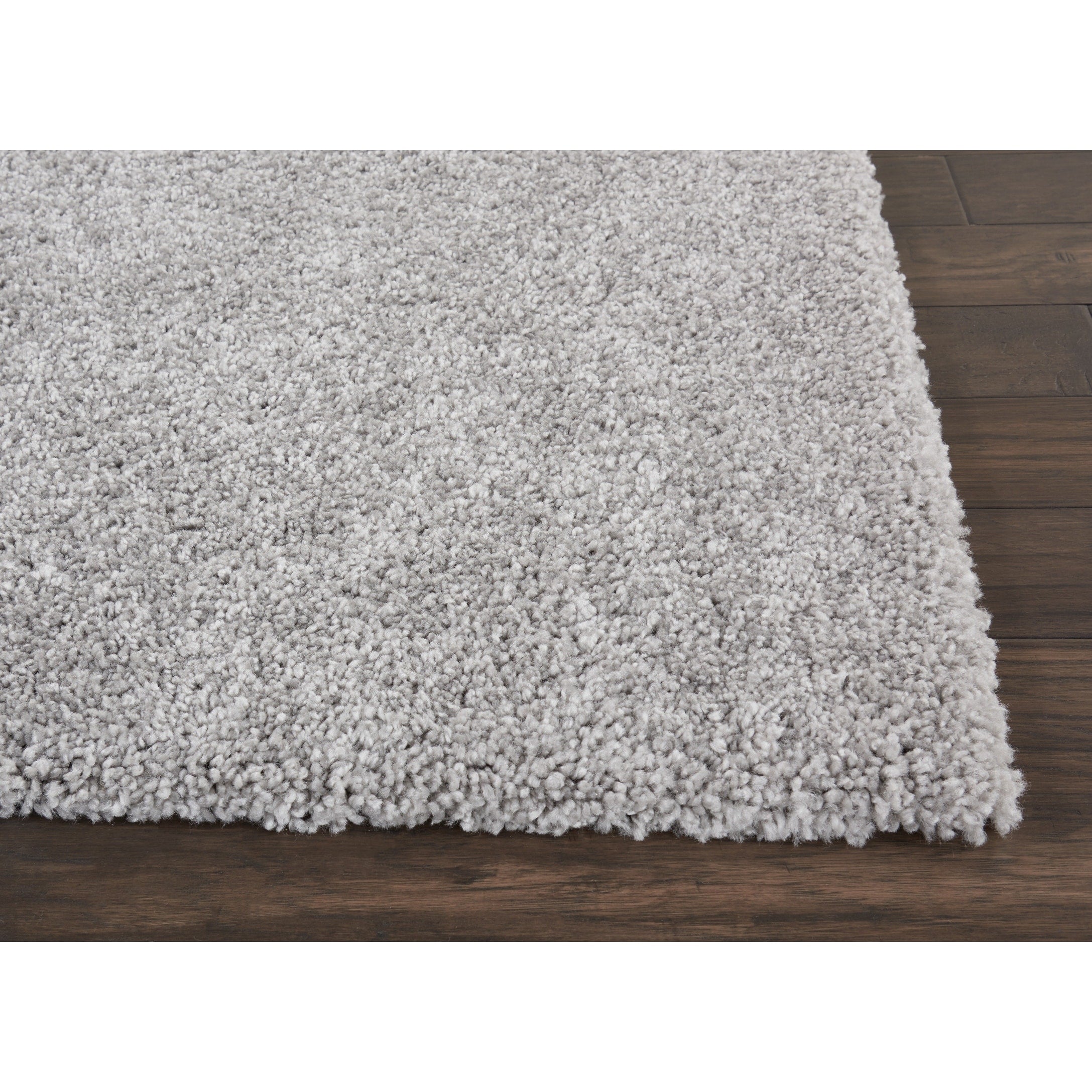 Nourison Malibu Shag Modern Plush Solid Area Rug