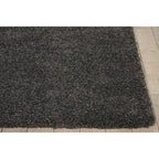 Nourison Malibu Shag Modern Plush Solid Area Rug