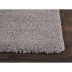 Nourison Malibu Shag Modern Plush Solid Area Rug