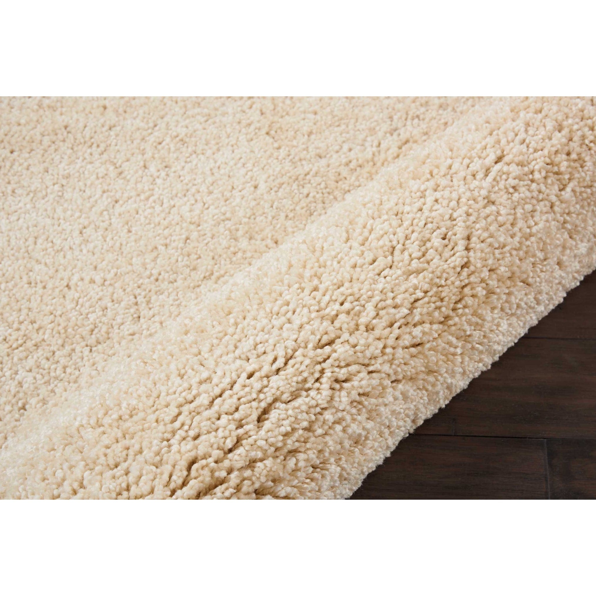 Nourison Malibu Shag Modern Plush Solid Area Rug