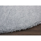 Nourison Malibu Shag Modern Plush Solid Area Rug