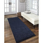 Nourison Malibu Shag Modern Plush Solid Area Rug