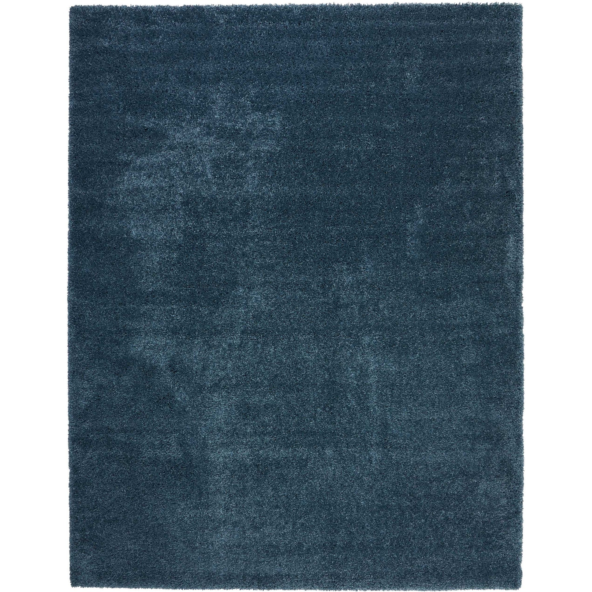 Nourison Malibu Shag Modern Plush Solid Area Rug