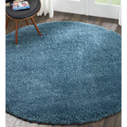 Nourison Malibu Shag Modern Plush Solid Area Rug