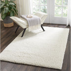 Nourison Malibu Shag Modern Plush Solid Area Rug