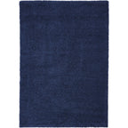 Nourison Malibu Shag Modern Plush Solid Area Rug