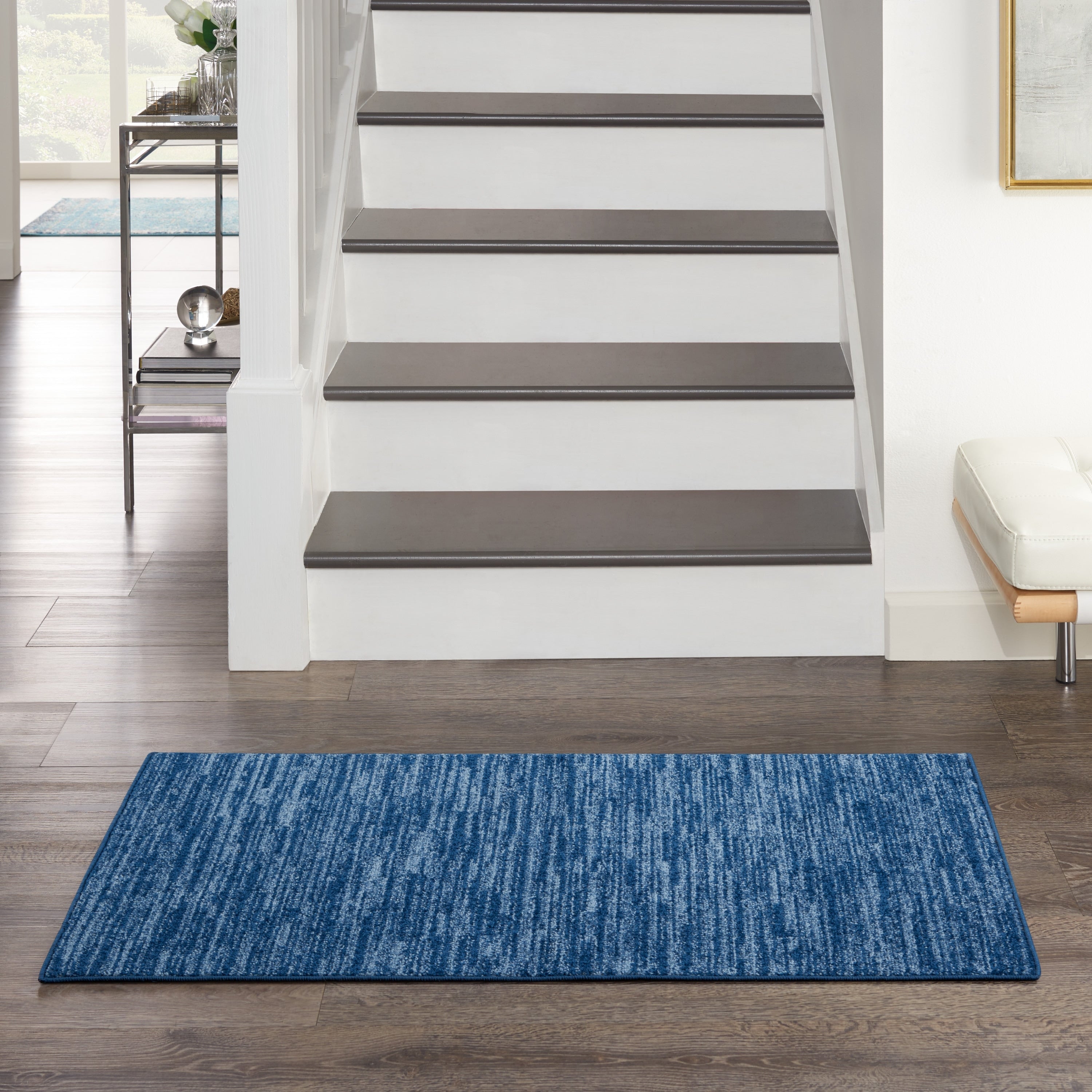 Nourison Essentials Solid Contemporary Indoor/Outdoor Area Rug