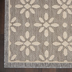 Nourison Palamos Modern Floral Hi Low Geometric Indoor Outdoor Area Rug