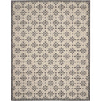 Nourison Palamos Modern Floral Hi Low Geometric Indoor Outdoor Area Rug
