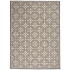 Nourison Palamos Modern Floral Hi Low Geometric Indoor Outdoor Area Rug