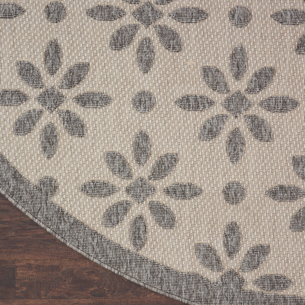 Nourison Palamos Modern Floral Hi Low Geometric Indoor Outdoor Area Rug