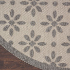 Nourison Palamos Modern Floral Hi Low Geometric Indoor Outdoor Area Rug