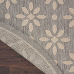 Nourison Palamos Modern Floral Hi Low Geometric Indoor Outdoor Area Rug