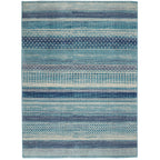 Nourison Passion Indigo Blue Coastal Geometric Area Rug