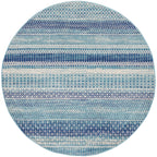 Nourison Passion Indigo Blue Coastal Geometric Area Rug