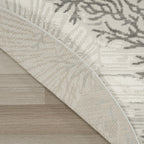 Nourison Pompeii Coastal Beach Shells and Coral Area Rug