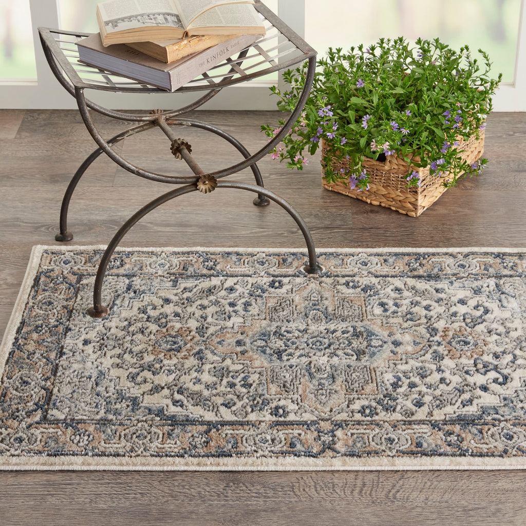 Nourison Quarry Indoor only Persian Area Rug.