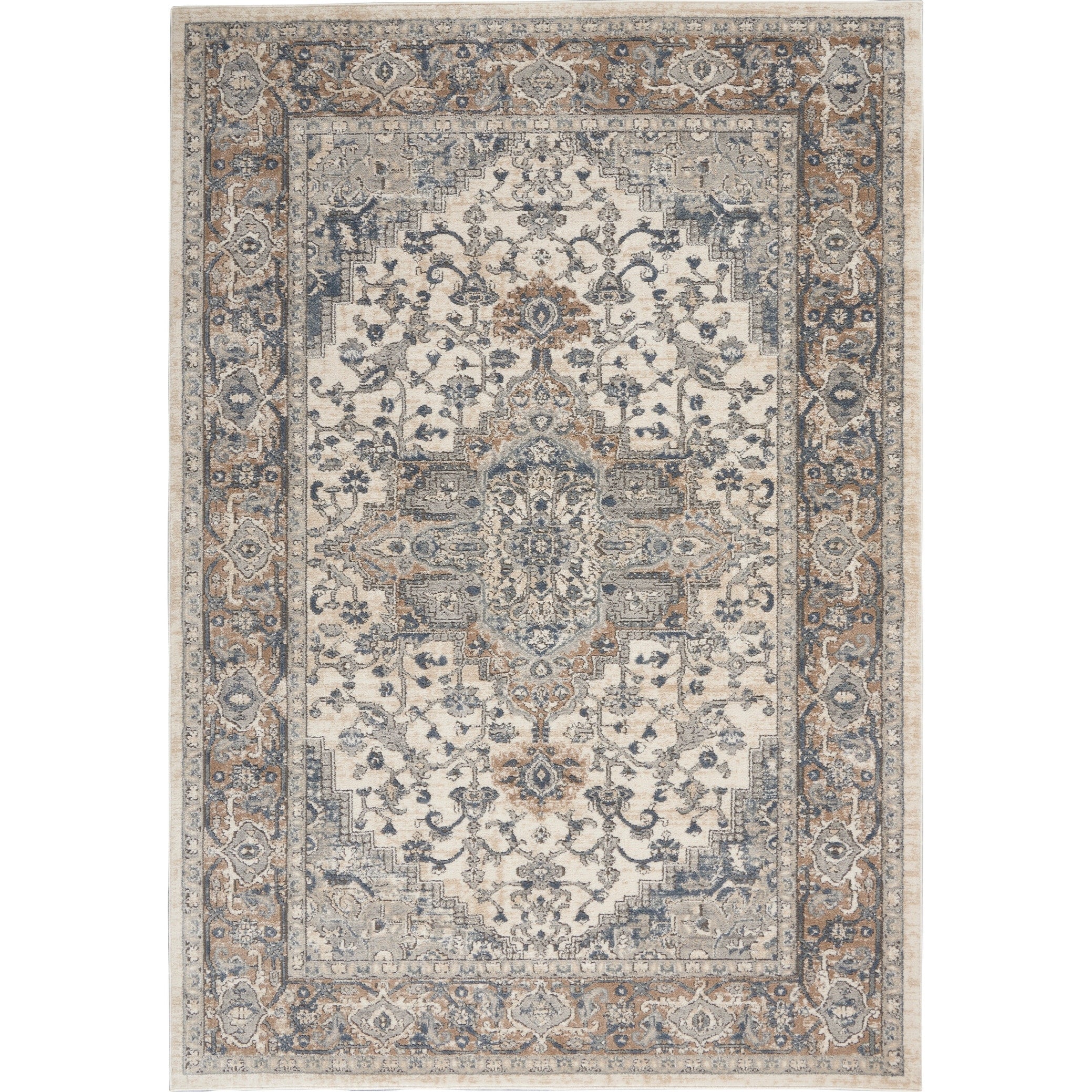 Nourison Quarry Indoor only Persian Area Rug.