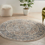 Nourison Quarry Indoor only Persian Area Rug.