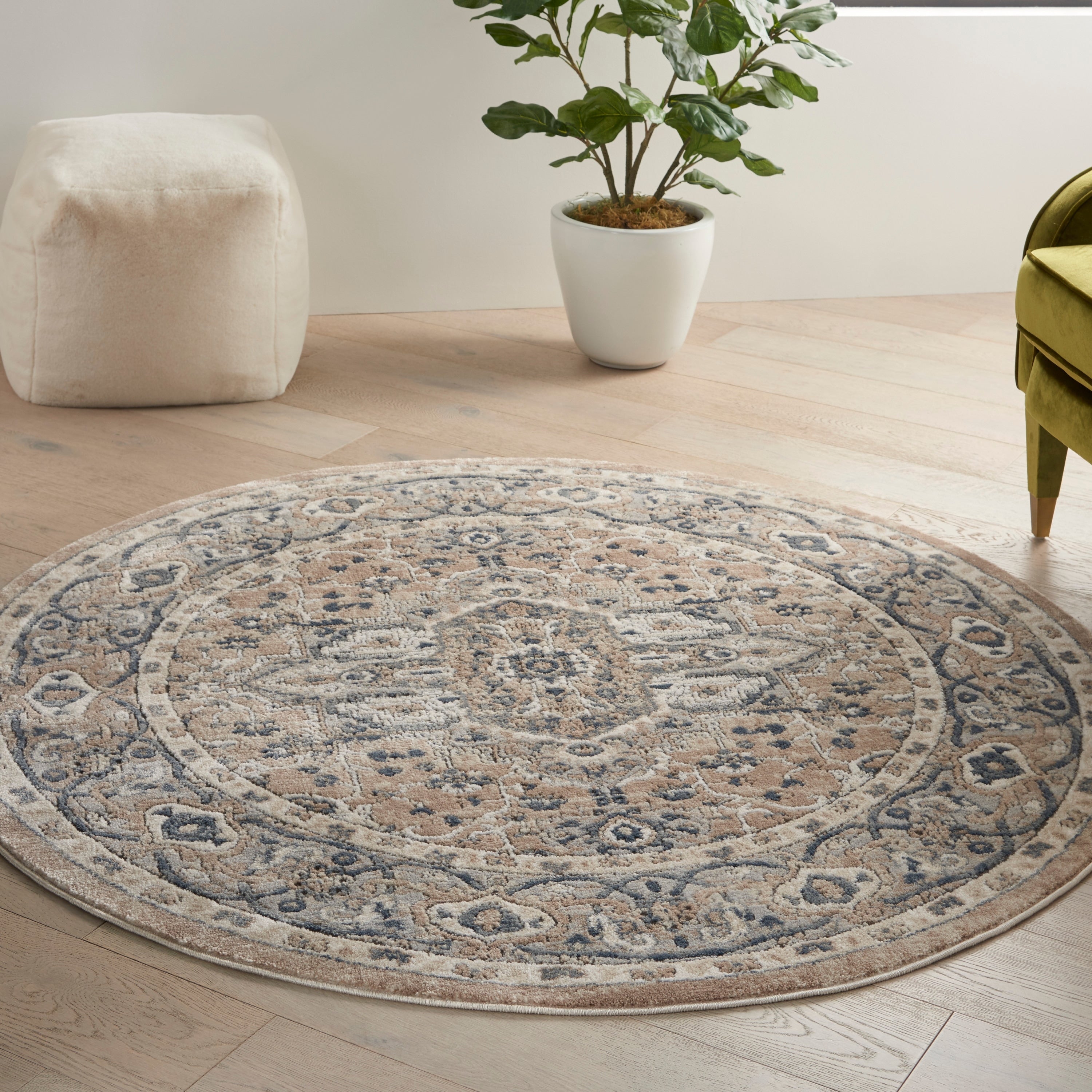 Nourison Quarry Indoor only Persian Area Rug.
