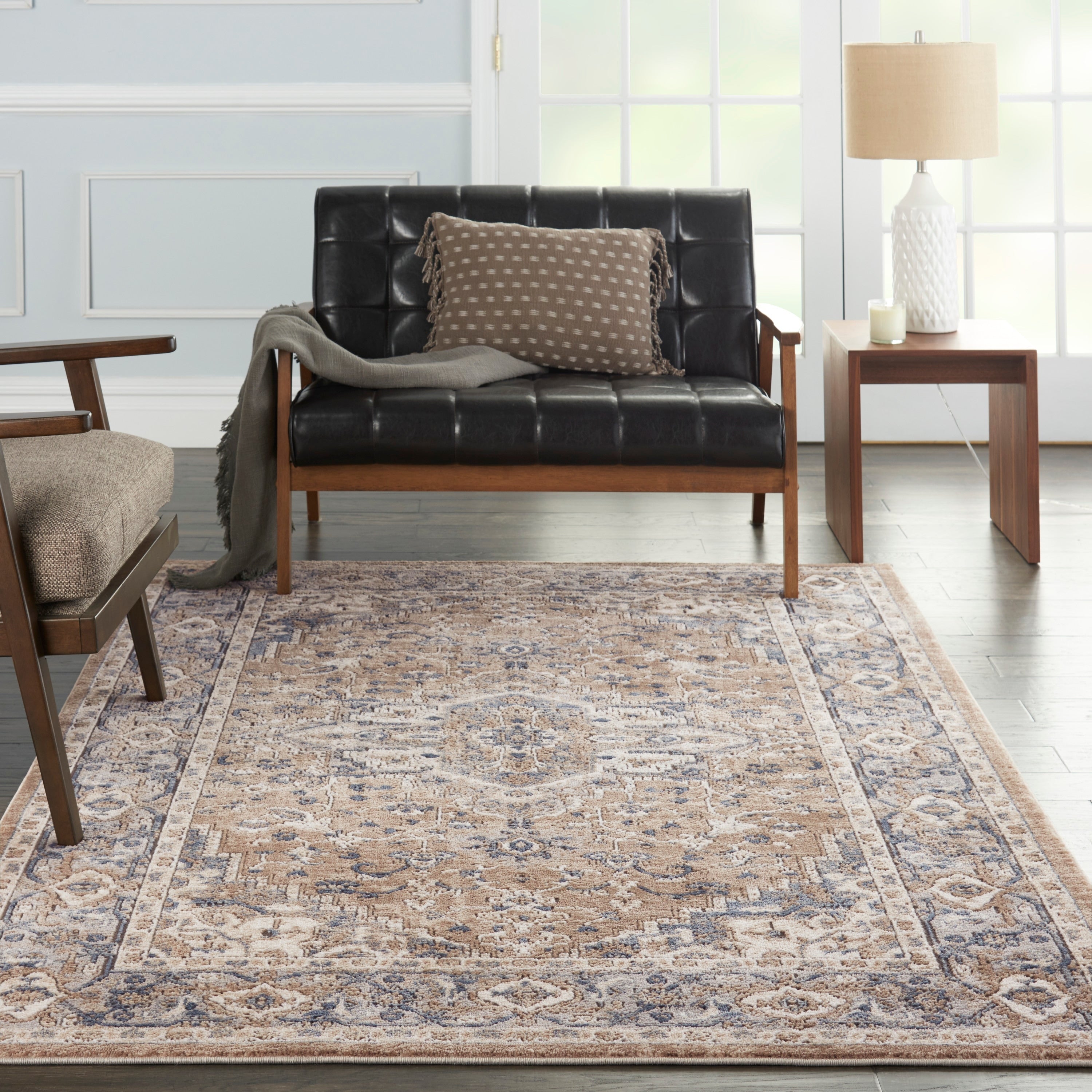 Nourison Quarry Indoor only Persian Area Rug.