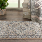 Nourison Quarry Indoor only Persian Area Rug.