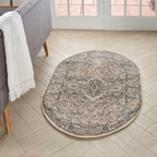 Nourison Quarry Indoor only Persian Area Rug.