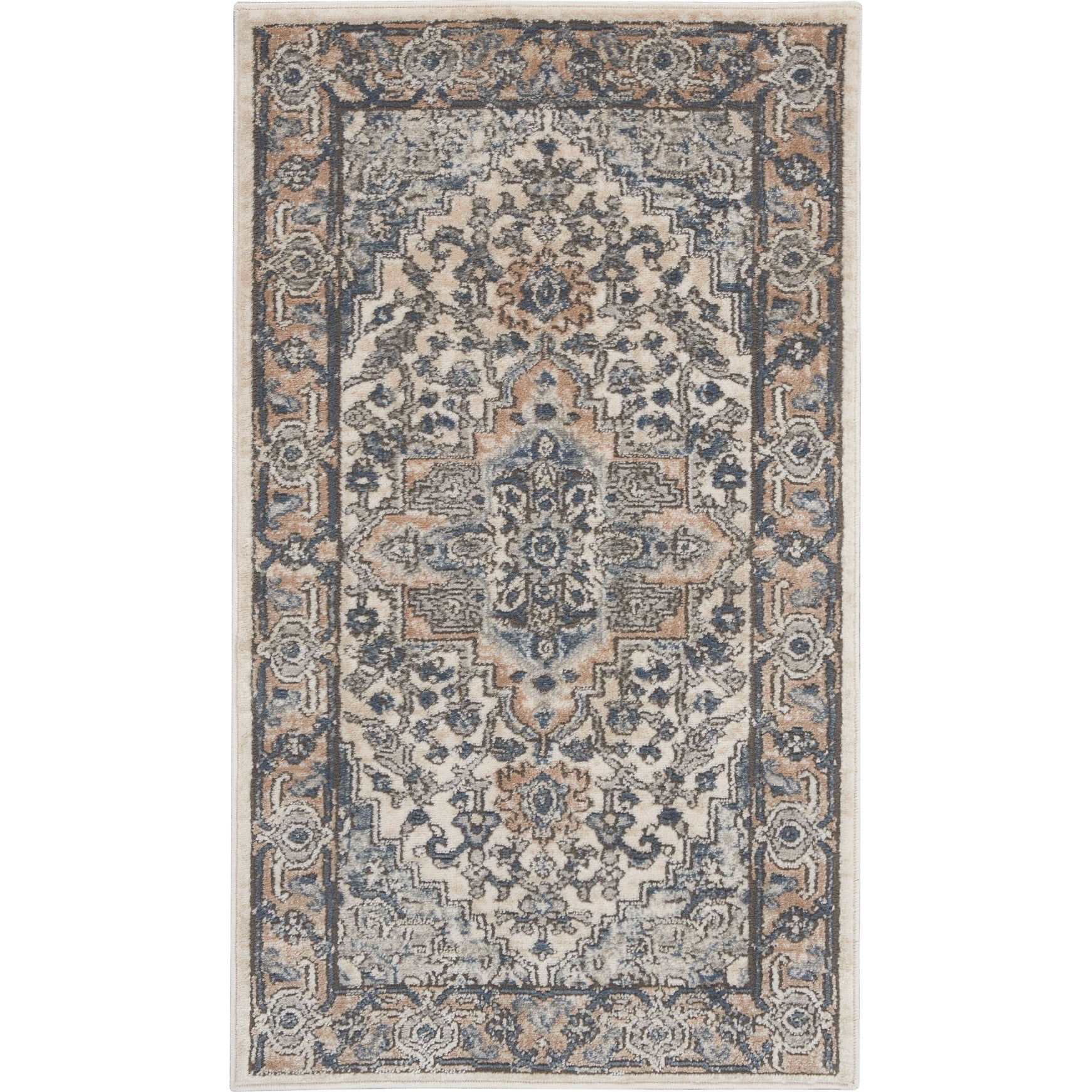 Nourison Quarry Indoor only Persian Area Rug.
