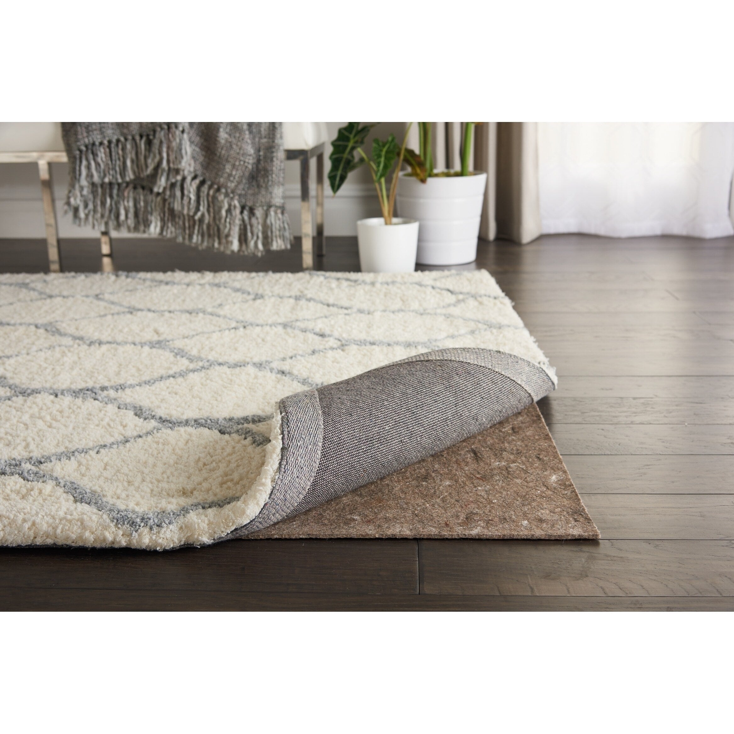 Nourison Reversible Non-slip Dual-surface Rug Pad - Tan